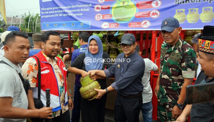 Atasi Kelangkaan Gas Elpiji Pemkab Agara Gelar Operasi Pasar