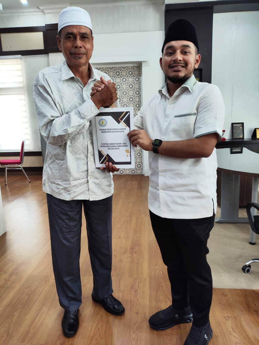 MPD Serahkan Rekomendasi Catatan Akhir Tahun Ke DPRK Nagan Raya