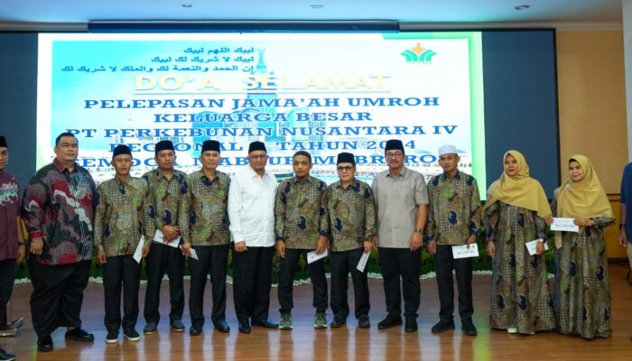 Apresiasi Kinerja Karyawan, PTPN IV Regional I Berangkatkan Peserta Umroh Ke Tanah Suci
