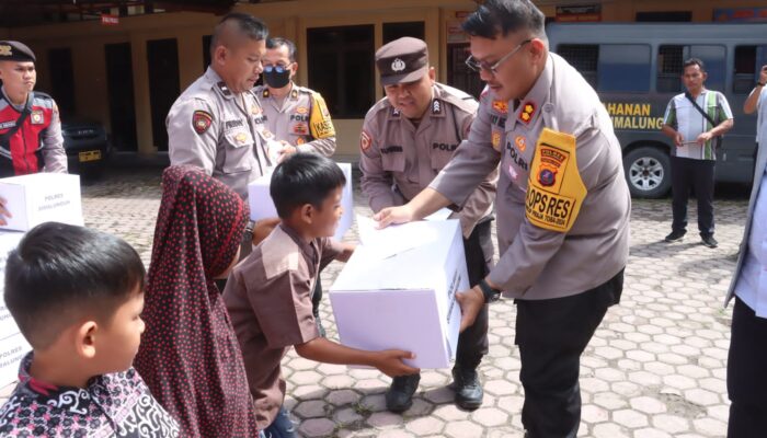 Pilkada Aman, Polres Simalungun Syukuran