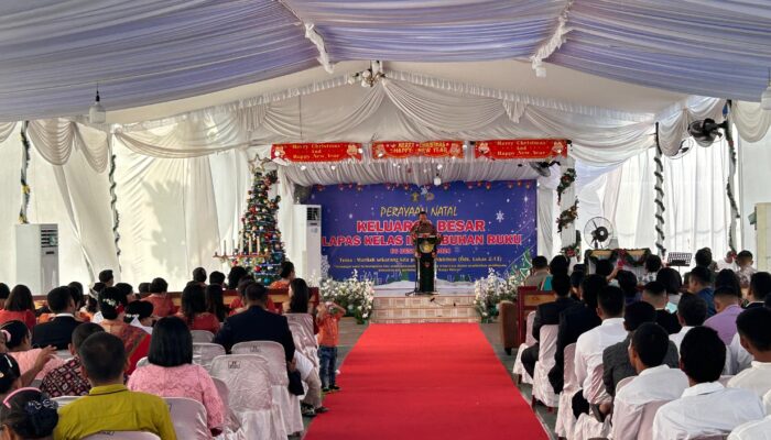 Perayaan Natal Bersama Dan Sosialisasi  Dapur Sehat Di LP Labuhanruku