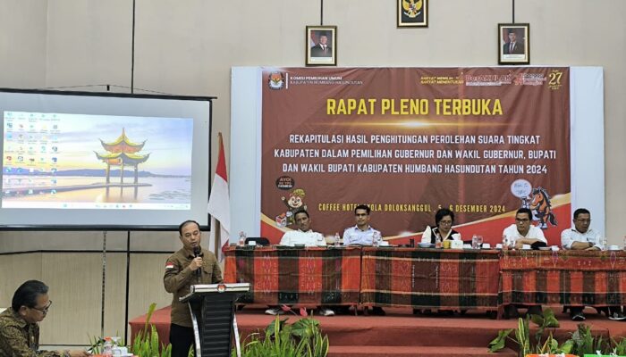 Dulang 40.862 Suara, Oloan-Rebekka Unggul Di Pilkada Humbahas