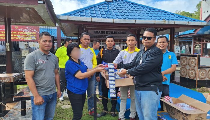 Rutan Tarutung Bagikan Perlengkapan Mandi Warga Binaan