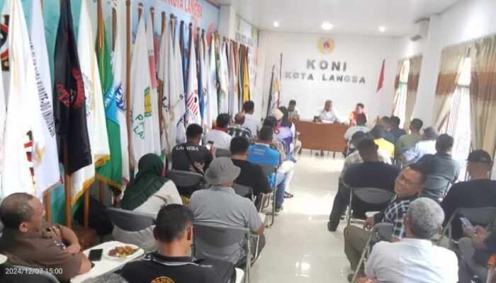 KONI Langsa Tetapkan Jadwal Dan Syarat Musorkot
