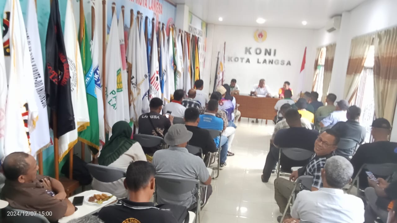 KONI Langsa Tetapkan Jadwal Dan Syarat Musorkot