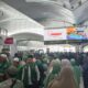 Arus Penumpang Jamaah Umrah Membludak