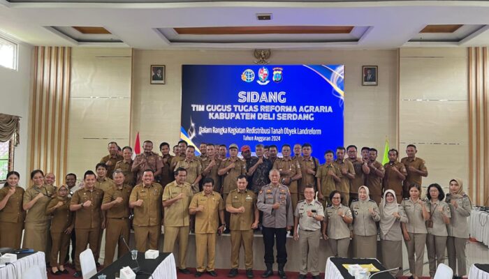 Sidang GTRA Deliserdang Guna Menata Penguasaan dan Pemanfaatan Tanah
