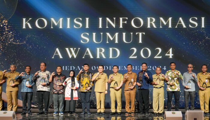 Pemko Medan Kembali Raih Penghargaan Keterbukaan Informasi Publik