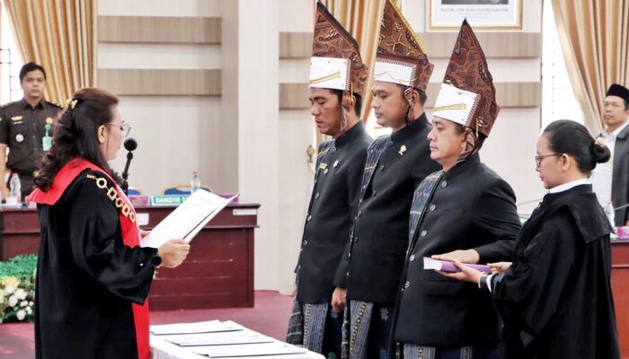 Tiga Waket DPRD Simalungun 2024-2029 Dilantik
