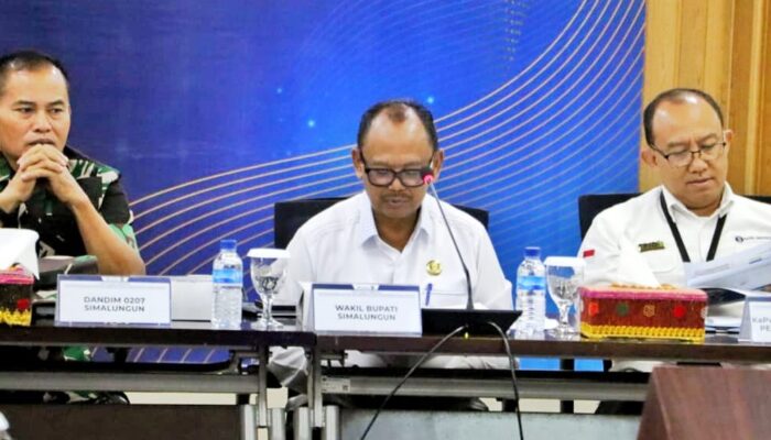 Wakil Bupati Simalungun Buka Rakor HLM TPID Tahun 2024
