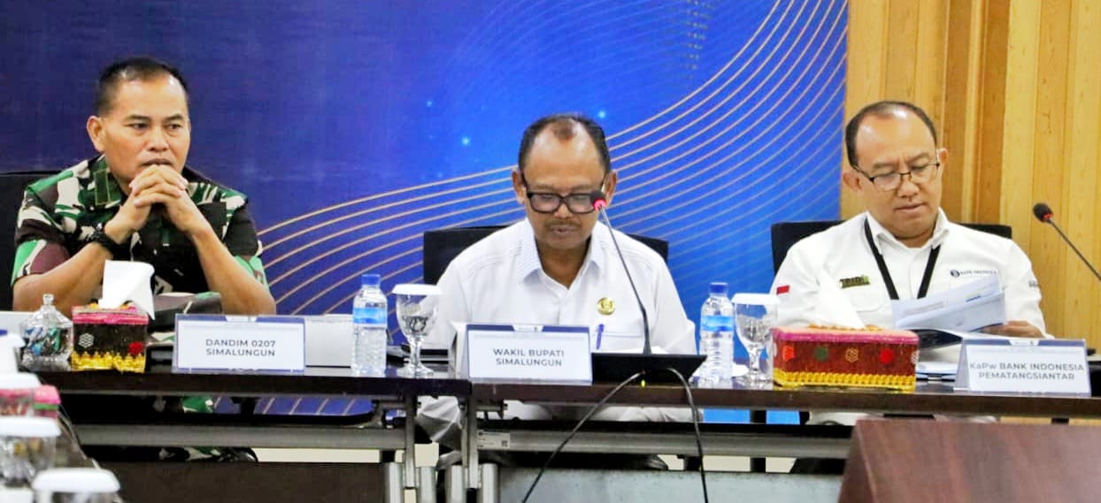Wakil Bupati Simalungun Buka Rakor HLM TPID Tahun 2024