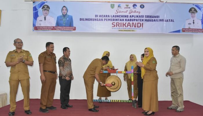 Pemkab Madina Launching Aplikasi Srikandi