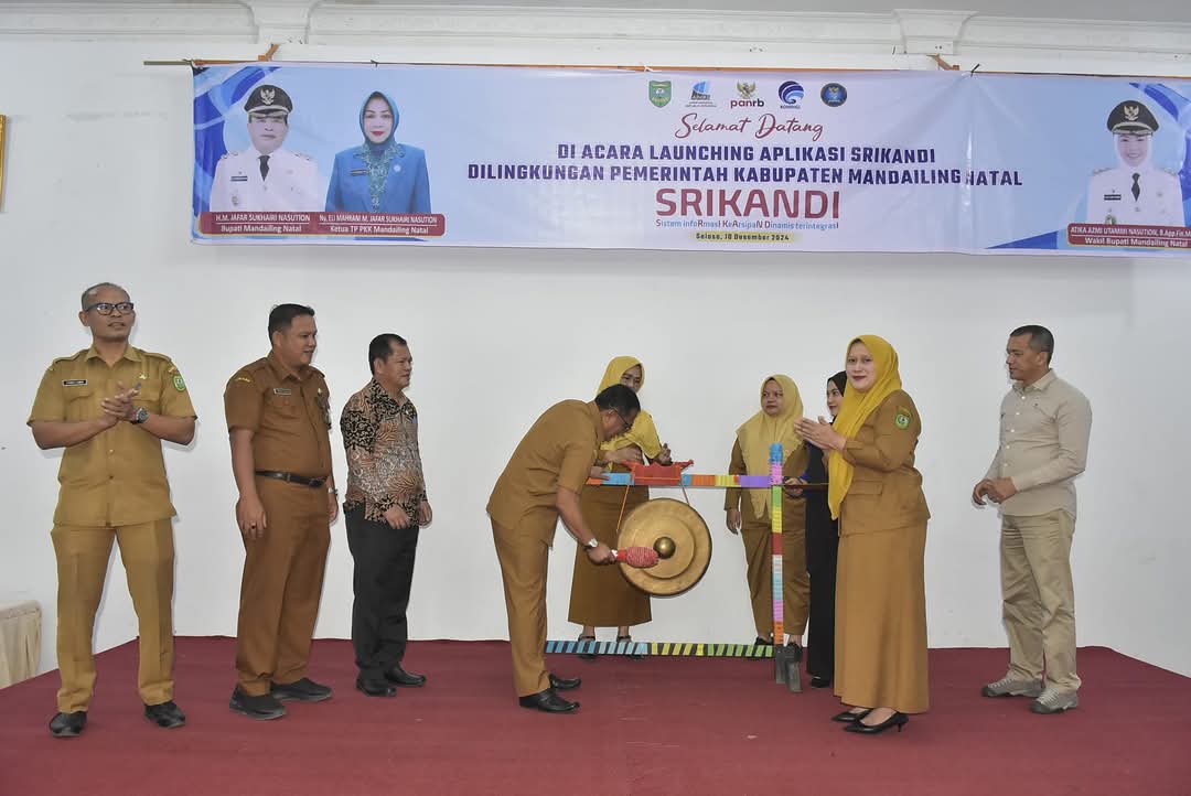 Pemkab Madina Launching Aplikasi Srikandi