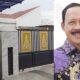 RUMAH dinas Sekda Provsu di Jl. Mongonsidi Medan (kiri) yang masih ditempati mantan Sekda Arief Sudarto Trinugroho (kanan). Waspada/Ist