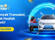 Ikuti tiket.com Top Spender, Dapatkan Mobil Listrik BYD dan Voucher Puluhan Juta Rupiah