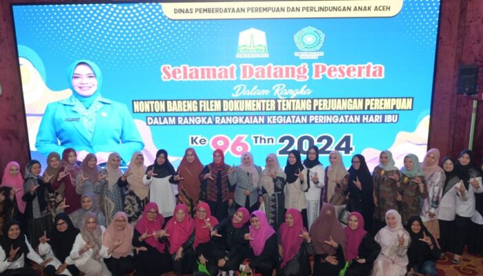 Peringati Hari Ibu, TP-PKK Aceh Nonton Bareng Film “Ngeri-Ngeri Sedap”