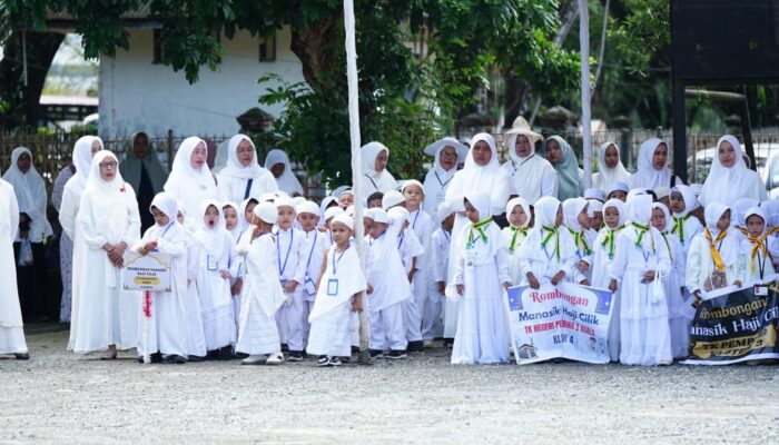 400 Anak RA Dan TK Ikut Manasik Haji Cilik