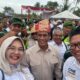 Regional CEO Kanwil I /Sumatera 1 Bank Mandiri M. Ashidiq Iswara bersama Regional Credit & Consumer Head, Syafrin Aminullah T dan Government Business Head Mandiri Sumatera 1, Malhind Desianty saat mendampingi Menteri Pertanian Republik Indonesia Andi Amran Sulaiman saat kunjungan kerja di Sumatera Utara.