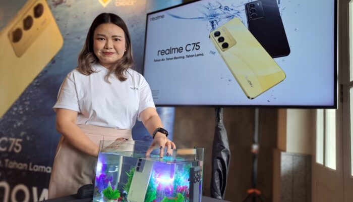 Sambangi Medan, Realme C75 Pamerkan Keunggulan Tahan Air Tertinggi IP68 & IP69