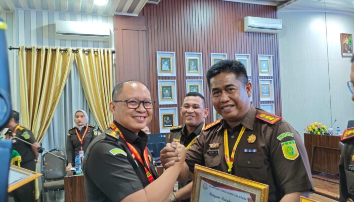 Kejari Asahan Peringkat II Terbaik RJ 