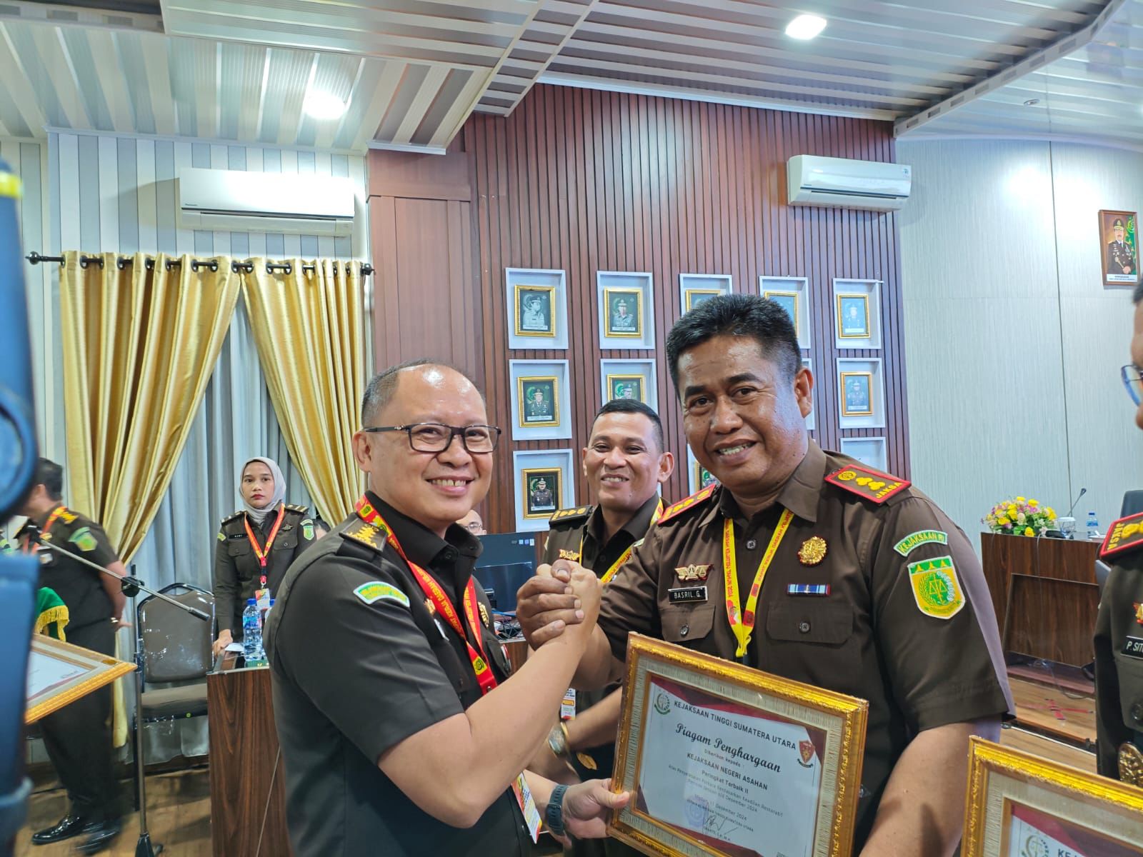Kejari Asahan Peringkat II Terbaik RJ 