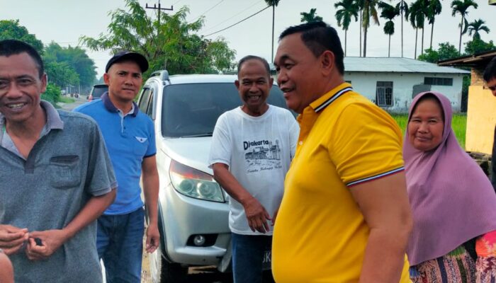 Gerindra Respon Cepat Keluhan Warga Belasan Tahun Jalan Rusak Parah Di Tanjung Selamat