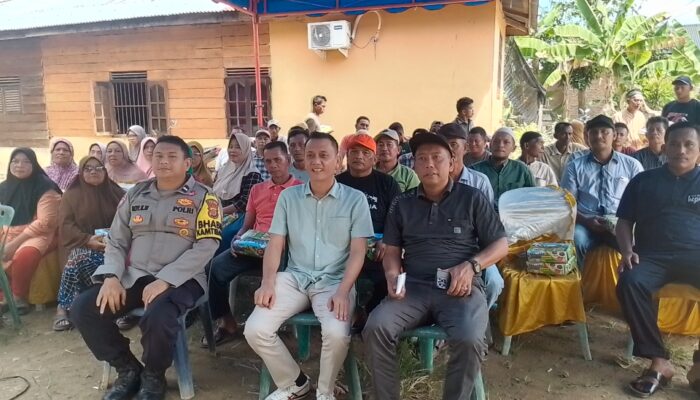Jamil Hasan Anggota DPRK Aceh Tamiang: Reses Momentum Berdialog Dan Menampung Aspirasi Masyarakat