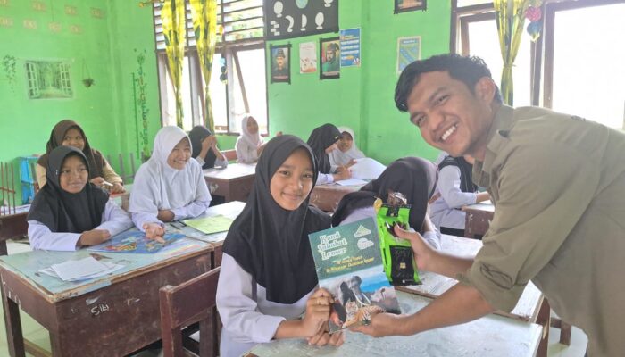FKL – Bunda PAUD Peunaron Gelar Aneka Lomba Dan Sosialisasi Konservasi Ke Sekolah