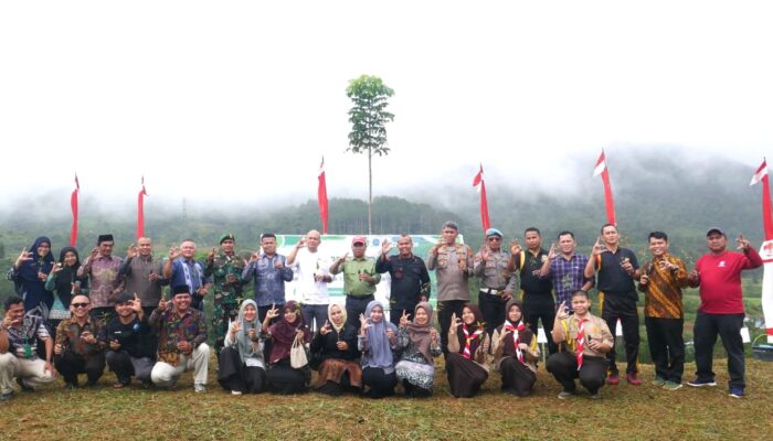 MAN Insan Cendekia Tapsel Kolaborasi  Dengan TPL Hijaukan Lingkungan Sekolah