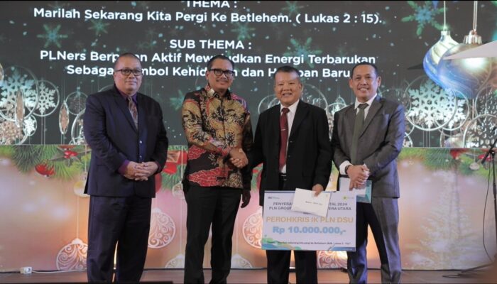 Tingkatkan Semangat Kebersamaan, PLN Group Sumut Gelar Kegiatan Perayaan Natal