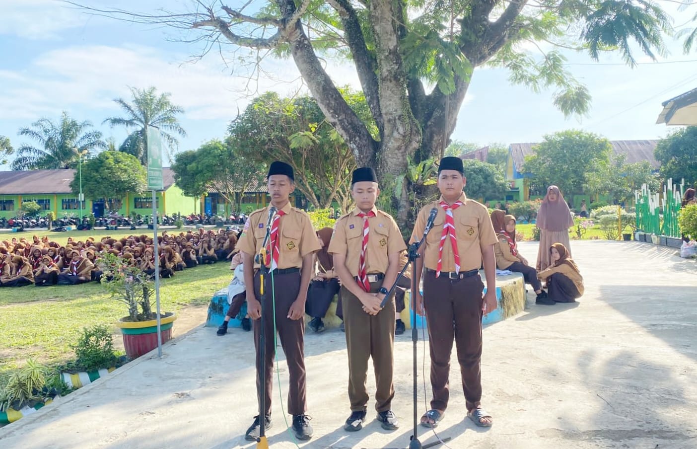 Jelang Akhir Semester MTsN 1 Palas Gelar Lomba Syahril Qur'an