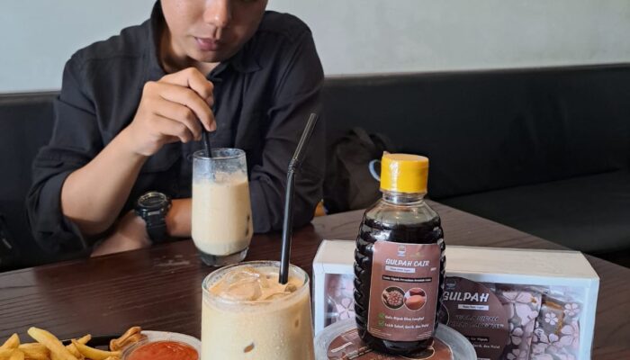 Kopi Gula Nipah di Lentera Cafe, Ada Rasa Gurih Disetiap Tetesannya