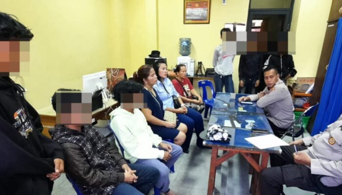 KRYD Hingga Subuh, Polres P. Siantar Amankan 6 Pemuda