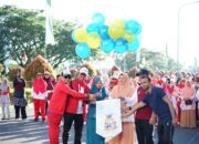 Pj Bupati Buka Pasar Minggu Ceria Dan Launching Car Free Day
