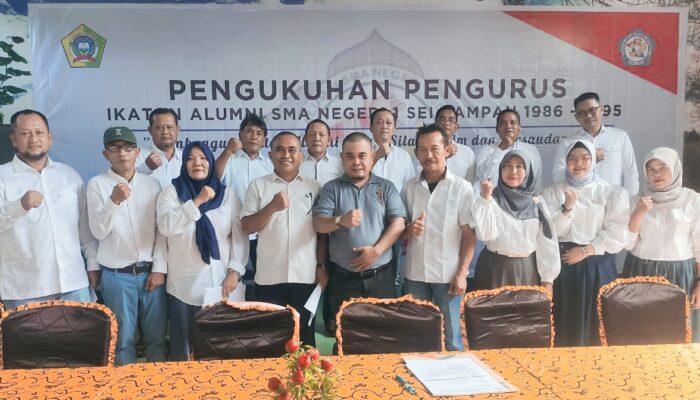 Alumni SMAN 1 Sei Rampah 1986-1995 Dikukuhkan