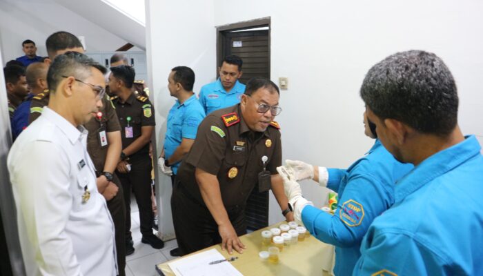 BNN Tes Urine Pegawai Kejari Banda Aceh, Hasilnya Negatif Narkoba
