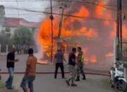 4 Rumah Kios Di Kota Sigli Terbakar