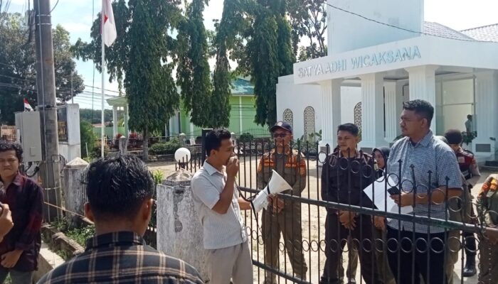 Mahasiswa Minta APH Tangkap Dan Penjarakan PN