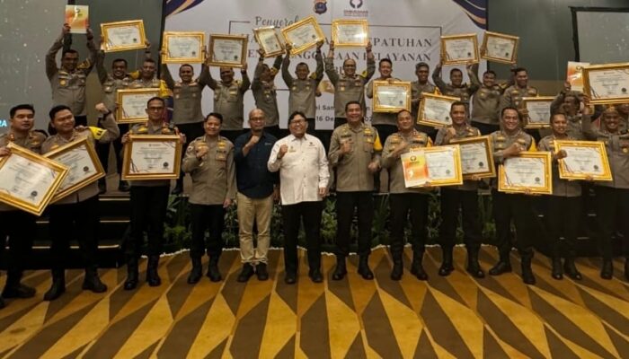 Polres Sidimpuan Raih Opini Zona Hijau Dari Ombudsman RI