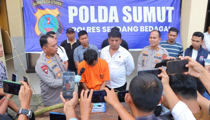 Terungkap, Pembunuh Siswi SMP Di Pantai Cermin Pecandu Narkoba