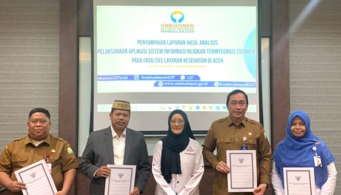 Hindari Pasien Telantar Di IGD, Ombudsman Serahkan Hasil Rapid Assessment