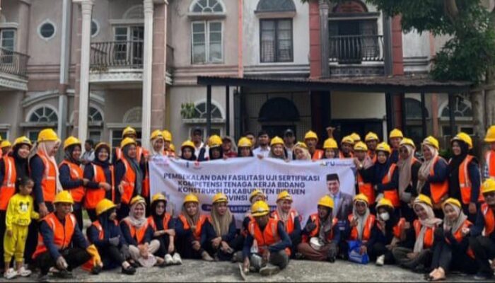 Pemuda Bireuen Dilatih Bidang Konstruksi