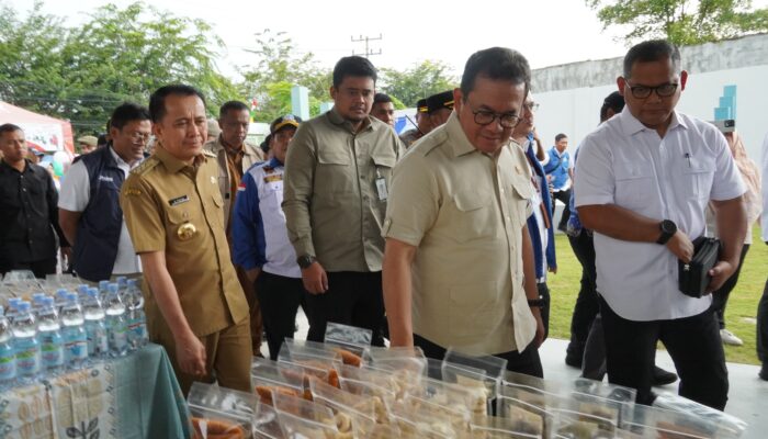 Bersama Mendag, Bobby Nasution Pantau Gerakan Pangan Murah Di Medan Marelan