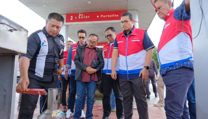 Jelang Nataru, Komisaris Utama PT Pertamina Patra Niaga Tinjau Sarana Fasilitas BBM & LPG