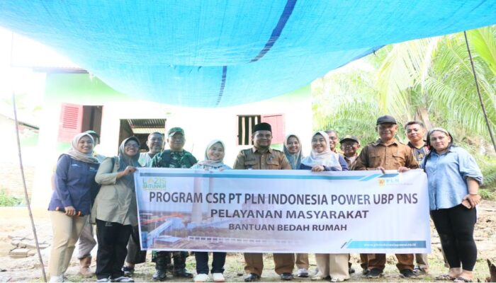 Berkat Bantuan PLN IP UBP Pangkalansusu, Rusli Kini Tempati Rumah Layak Huni