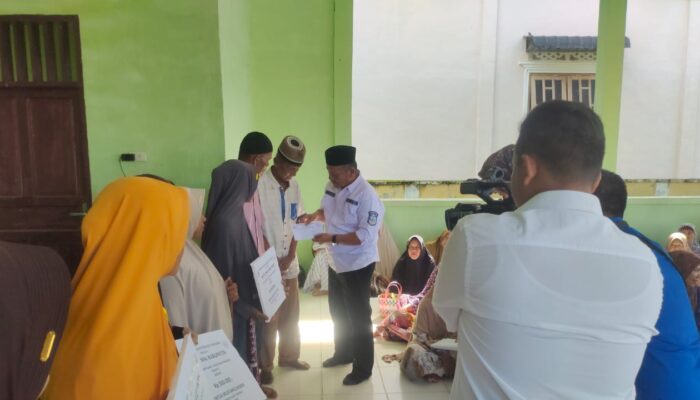 Pemkab Agara Salurkan Zakat, Infak Dan Sedekah Senilai Rp3 Miliar