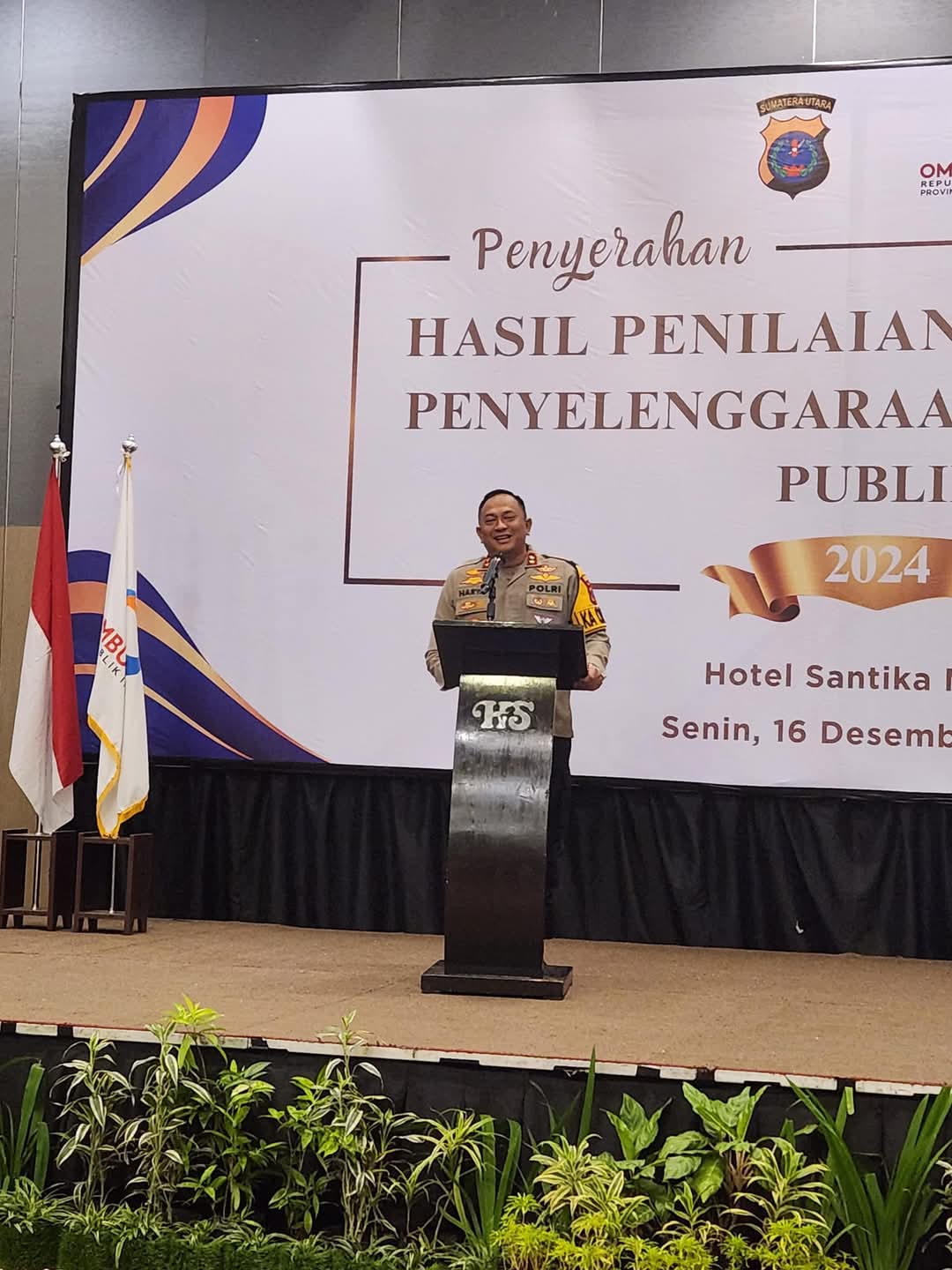 Polres Humbahas Juara 1 Pelayanan Publik