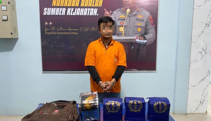 Sat Resnarkoba Polres Batubara Sita 4 Kg Sabu Dari Warga Jawa Timur
