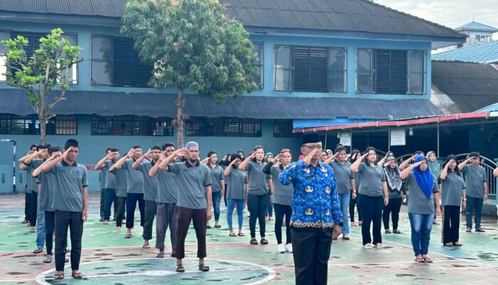 Upacara Peringatan HBN Ke-76 Di Lapas Labuhanruku