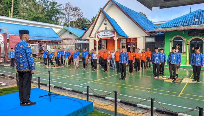 Rutan Tarutung Gelar Upacara Peringatan HUT Ke-76 Hari Bela Negara